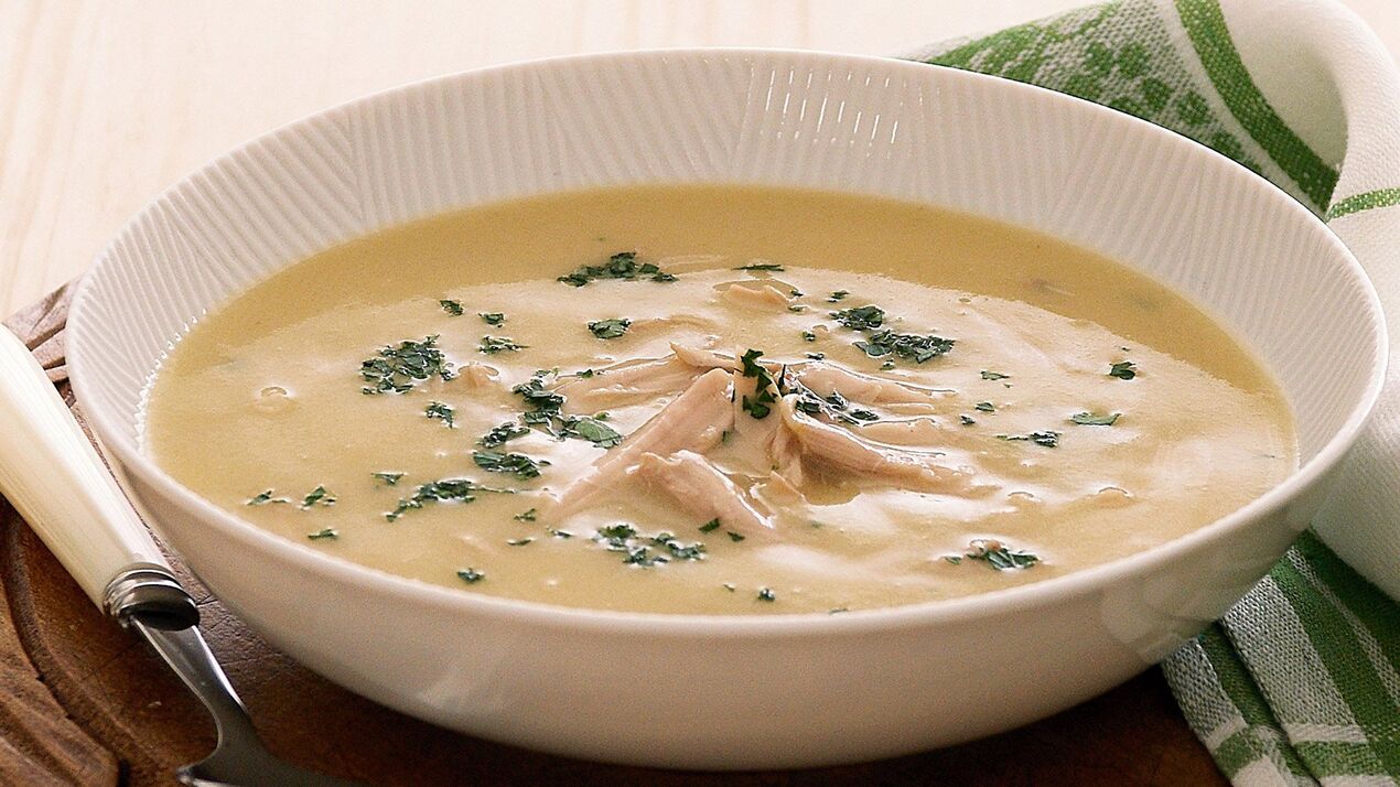 Olu krējuma zupa