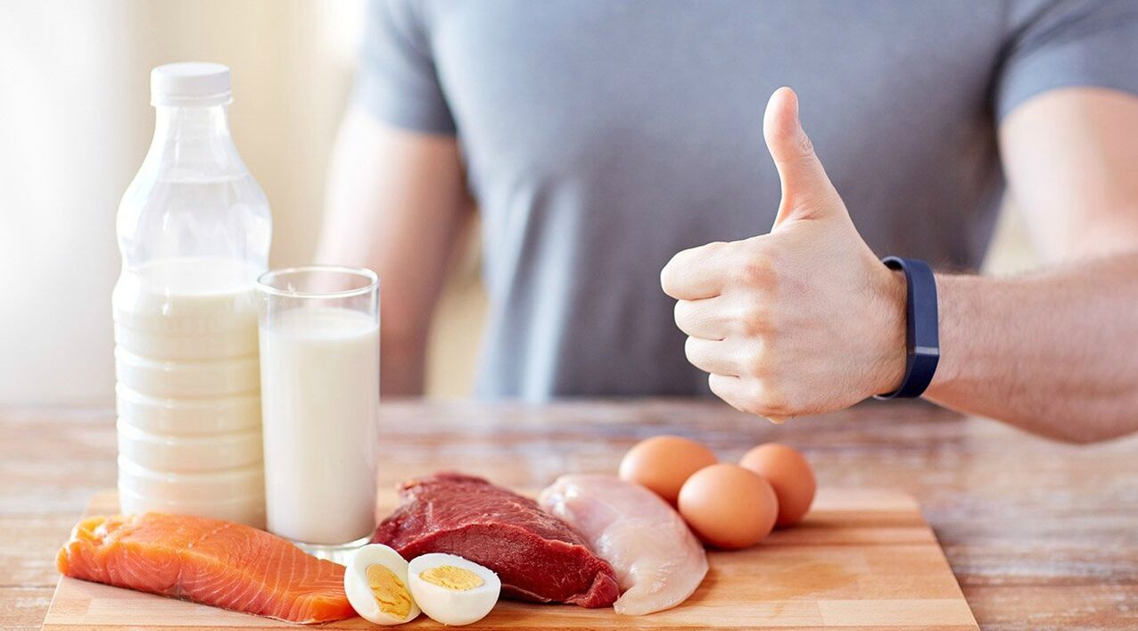 Veselīga olbaltumvielu pārtika